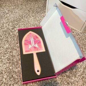 Jeffree Star Cosmetics Pink Religion Hand Mirror NIB